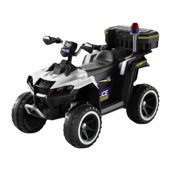 صورة دباب أطفال كهربائي شرطة فاخر